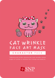 SNP Cat Wrinkle Face Art Mask